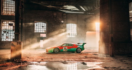 BMW Classic feiert 40 Jahre M1 Art Car von Andy Warhol