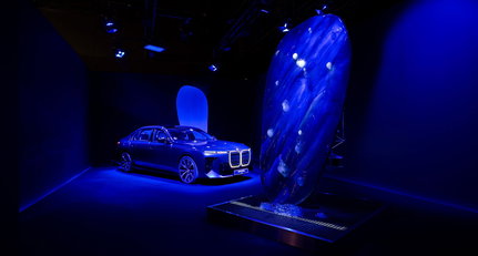 BMW und A.A.Murakami machen symbiotisches Fahren auf der Art Basel erlebbar