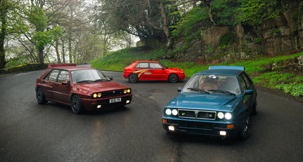 Am letzten Wochenende fiel ein Lancia-Rudel in den britischen Peak District ein