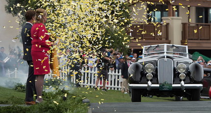 Lancia Astura ist “Best of Show” beim Pebble Beach Concours 2016