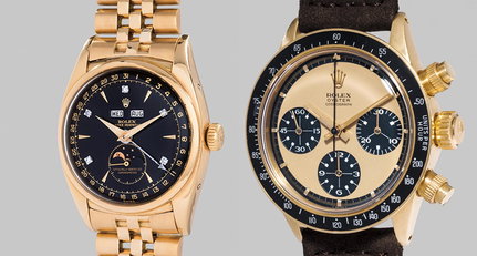 Phillips bricht in Genf gleich zwei Auktionsrekorde für klassische Rolex