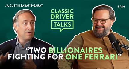 Classic Driver Talks: Warum brechen Autos Auktionsrekorde, Augustin Sabatié-Garat?