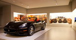 Ferrari California at Poltrona Frau Museum. Ferrari California at Poltrona Frau Museum.