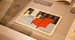 Vintage ad at Poltrona Frau Museum. Vintage ad at Poltrona Frau Museum.