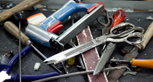 Tools at Poltrona Frau factory. Tools at Poltrona Frau factory.