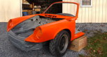Porsche Citroën 911 DS in progress.