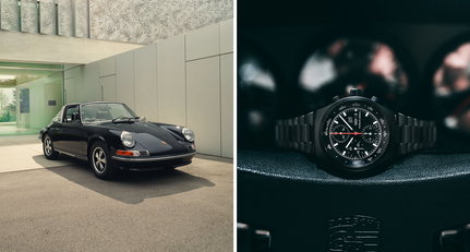 Porsche Design celebrates its 50th anniversary with the ultimate watch and car combo