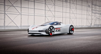 This is Porsche and Gran Turismo’s vision for the electric supercar of the future