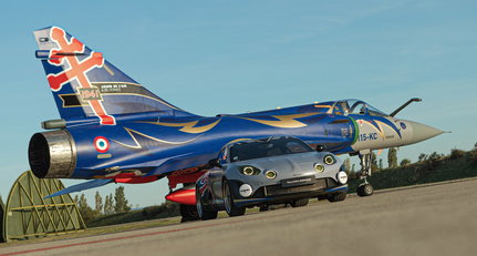 Ravage have painted their Alpine A110 rally rocket like a fighter jet