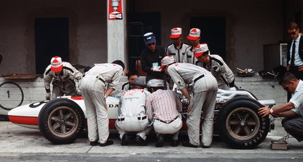 Snapshot, 1966: Not a good day for Honda Racing