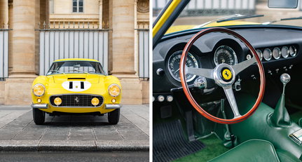 We would buy this Ferrari 250 SWB Competizione just for the green interior