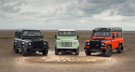 Special editions for Land Rover Defender’s final year