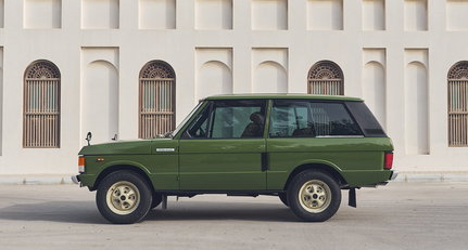 Step back in time with a showroom fresh Solihull’s Range Rover Classic 2 door
