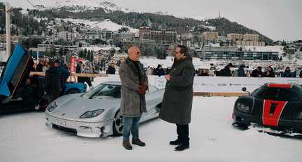 Watch our sub-zero chat with Christian von Koenigsegg
