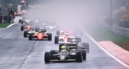 Remember one of Ayrton Senna’s greatest wins with these four posters