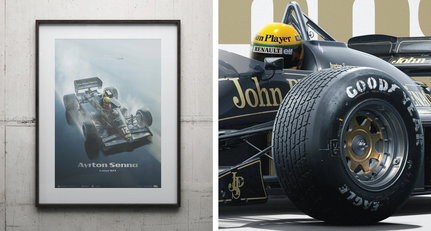 Feiern Sie das Vermächtnis von Ayrton Senna mit diesen limitierten Drucken von Automobilist