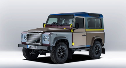 Designer Paul Smith creates one-off Land Rover Defender