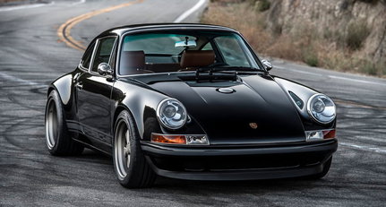 Get lost in the black beauty of Singer’s Swiss Porsche 911 restomod