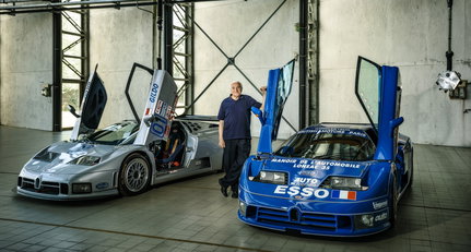 Remember when Automobili Bugatti decided to take the EB110 racing?