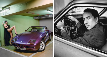 Helmut Newton's car photography takes central stage at FuoriConcorso