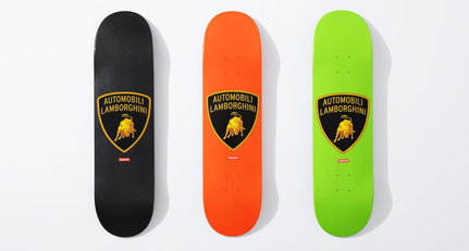 Supreme enters the supercar sphere with Lamborghini collection
