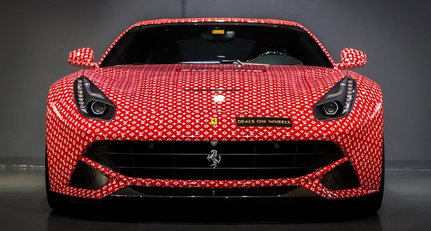 This Ferrari F12 Berlinetta is a Supreme being