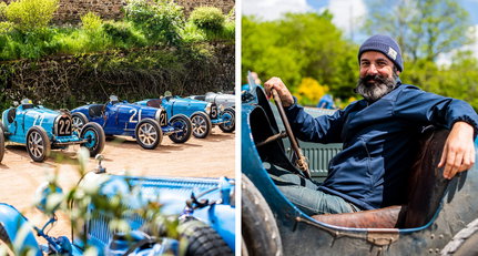 Wir fanden das Glück auf der 100-Jahre-Jubiläumstour des Bugatti Type 35