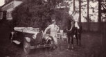 Jean Bugatti with a T40A. © Bugatti archives.