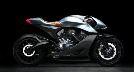 Aston Martin and Brough Superior create limited-edition track bike