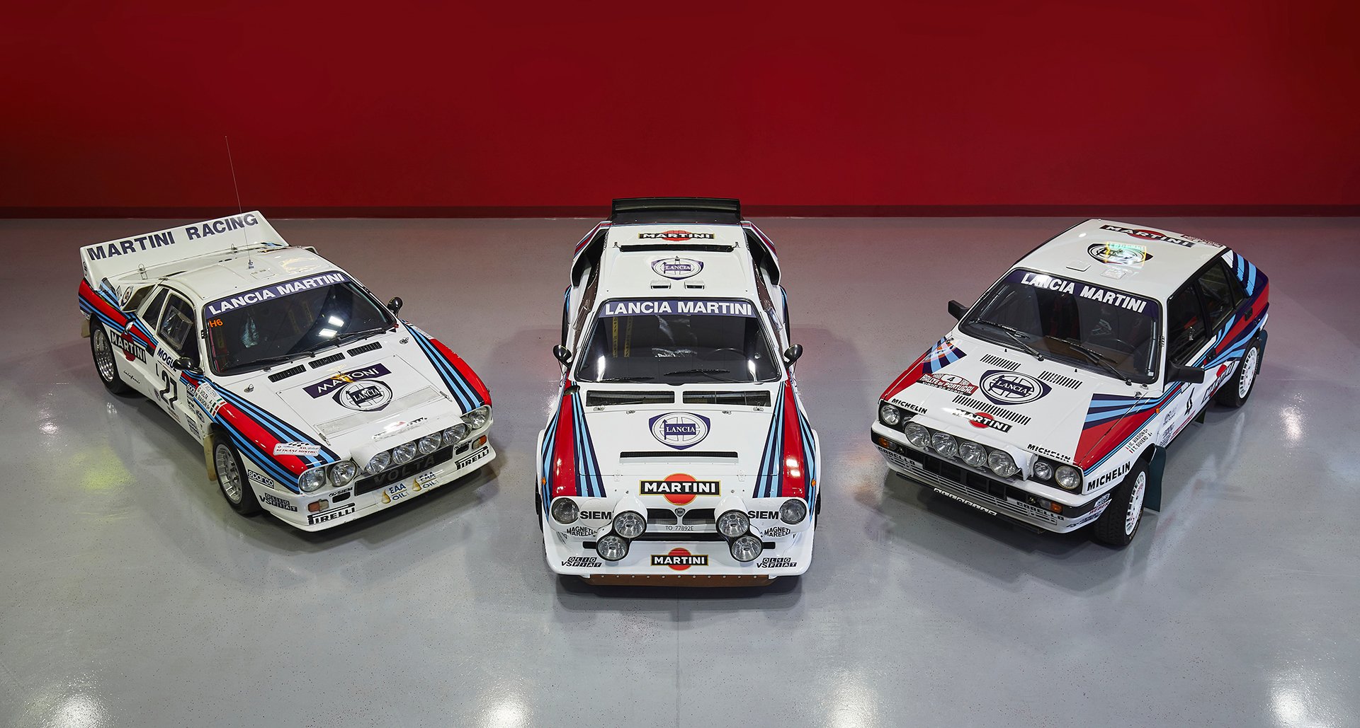 This Lancia collection proves you can never have too much Martini