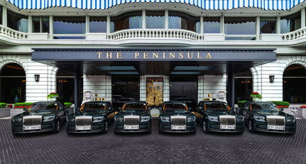 Das Peninsula Hong Kong begrüßt sechs neue, maßgeschneiderte Rolls-Royce Phantom