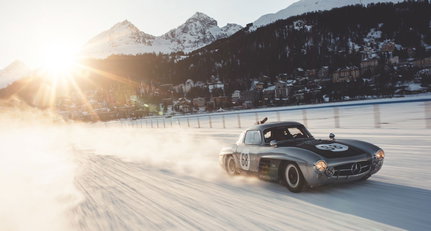 Rasanter Einsatz auf Eis und Schnee für das IWC Racing Team