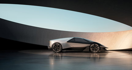 Diese Studie von Lotus ist eine formgewordene Theorie der Geschwindigkeit