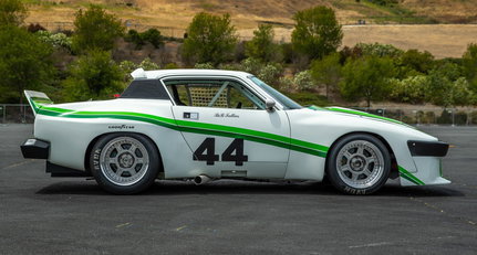 Dieser TR8-Werksrennwagen triumphierte in den berühmten USA-Serien