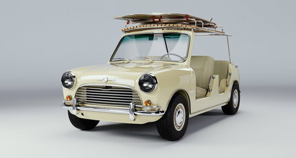 Crayford feiert mit dem Mini Mojito beim London Concours sein Revival