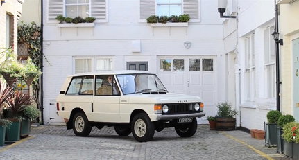 Der Range Rover Classic Velar Prototyp war der Erste seiner Art