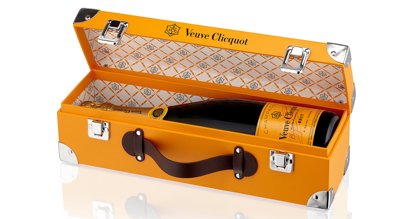 Bei diesem Set von Veuve Clicquot packt einen das Reisefieber