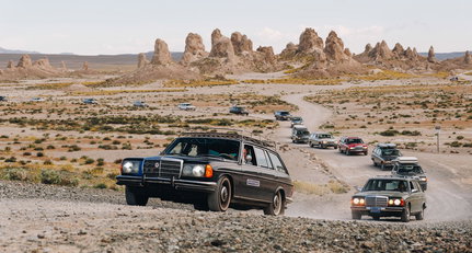 Meet the band of Mercedes wagon lovers who tackled Death Valley