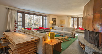 Spend the winter in this Engadine dream chalet by Rolf Sachs