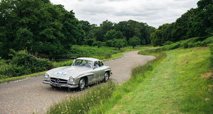 Treffen Sie den König der Flügeltürer - einen von zwei noch existierenden Werks-Mercedes 300 SL