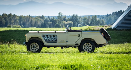 This Frankenstein Landy was built for the modern-day Lawrence of Arabia