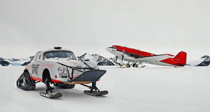 Racing Antarctica in a Porsche 356 was the ultimate sub-zero adventure