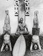 Gerry Lopez, Dick Brewer, and Reno Abellira; Honolulu; 1969. Copyright: David Darling / Courtesy TASCHEN Gerry Lopez, Dick Brewer, and Reno Abellira; Honolulu; 1969. Copyright: David Darling / Courtesy TASCHEN