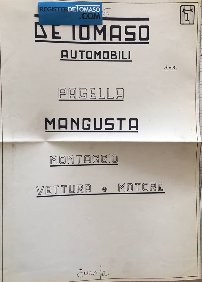 1969 De Tomaso Mangusta, foto 2