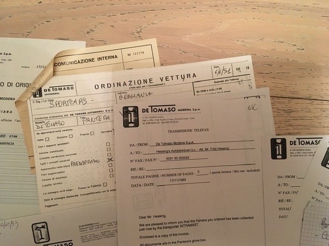 1970 De Tomaso Pantera - Archives, foto 3