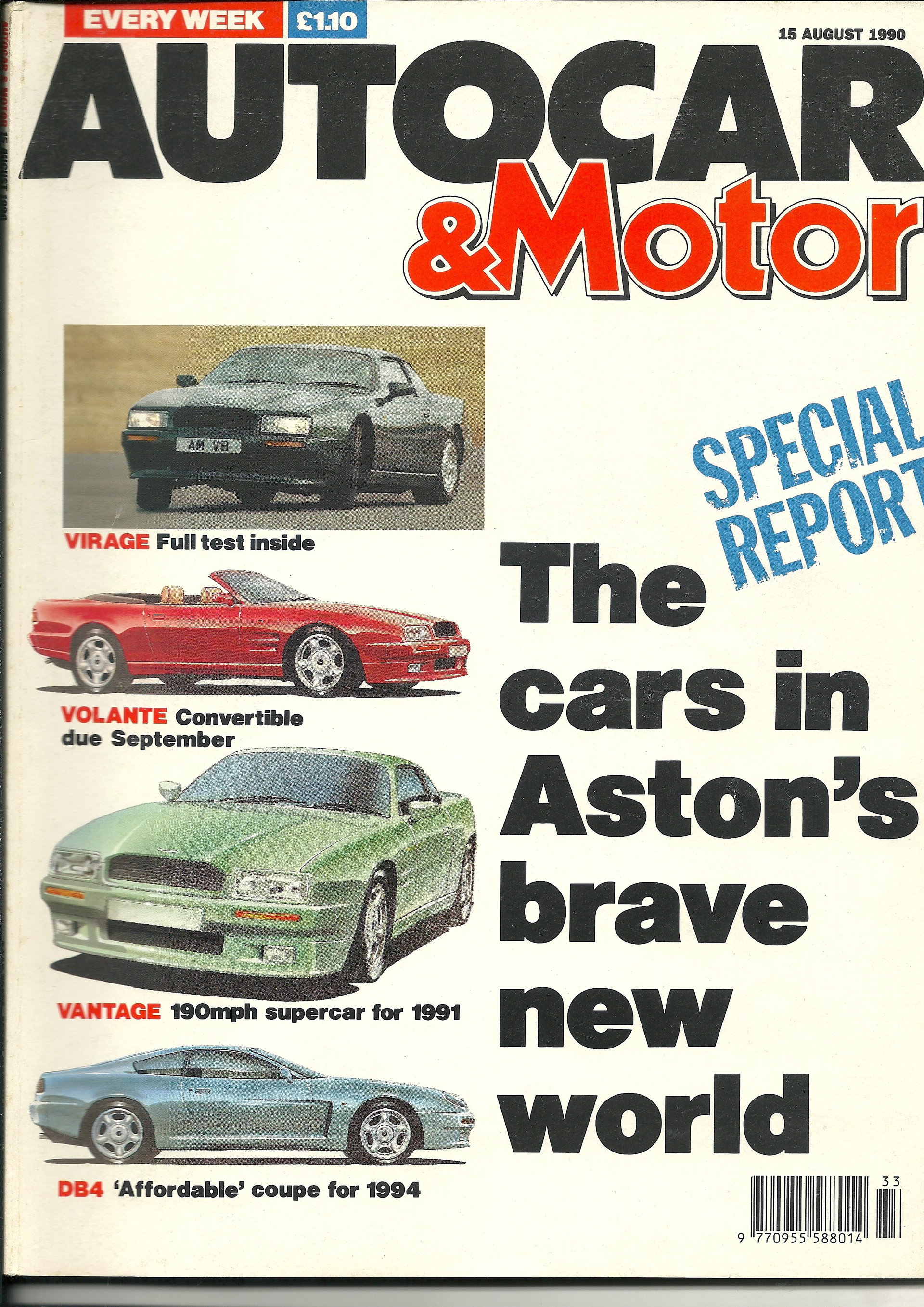 1990 Aston Martin Virage - Coupe, foto 8