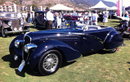 Folding windshield, disappearing top (Figoni Patent 795.769)