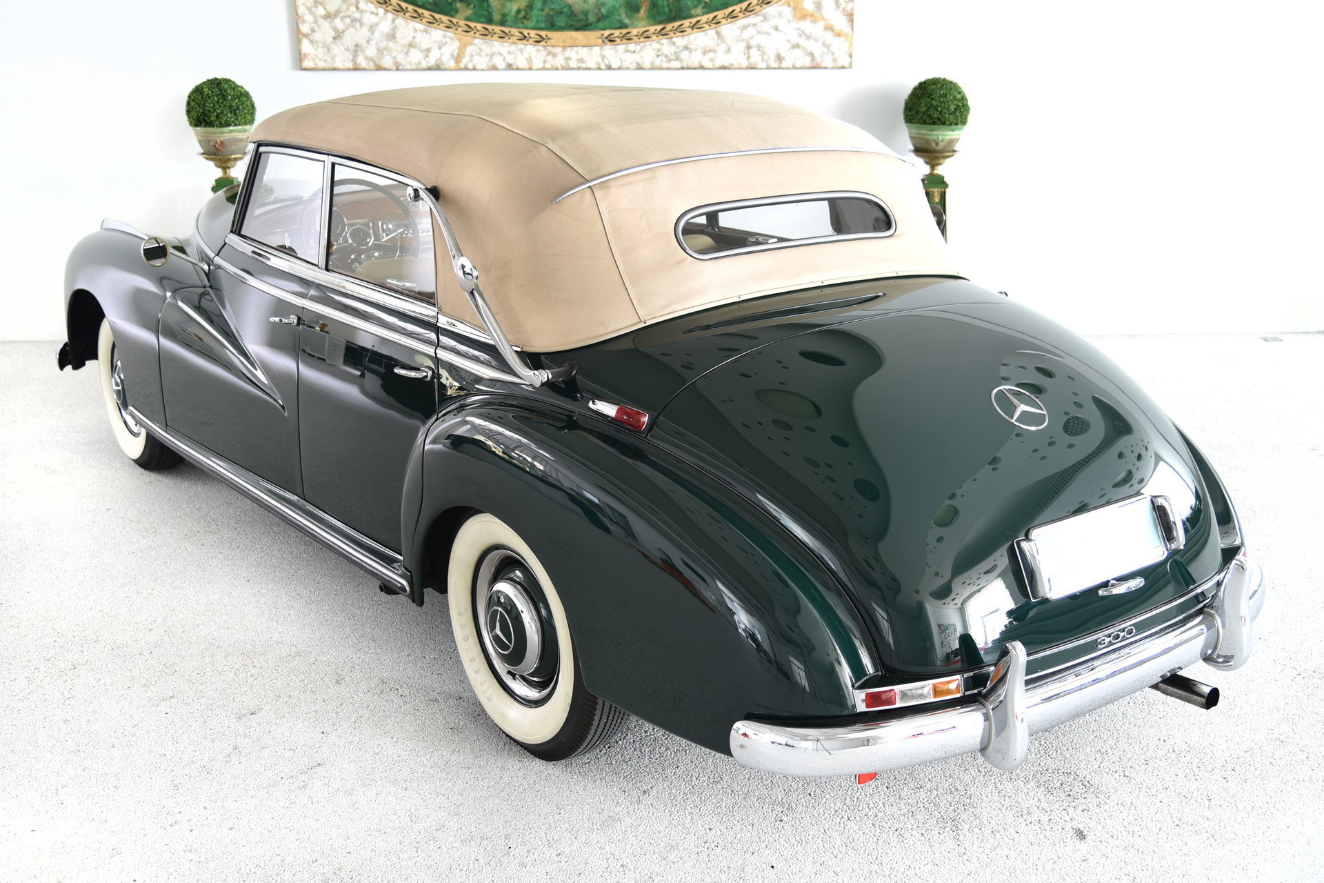 1952 Mercedes-Benz Adenauer - W186 300 Cabriolet D Adenauer | Restored | Matching Nr. | History & Documentation, foto 11