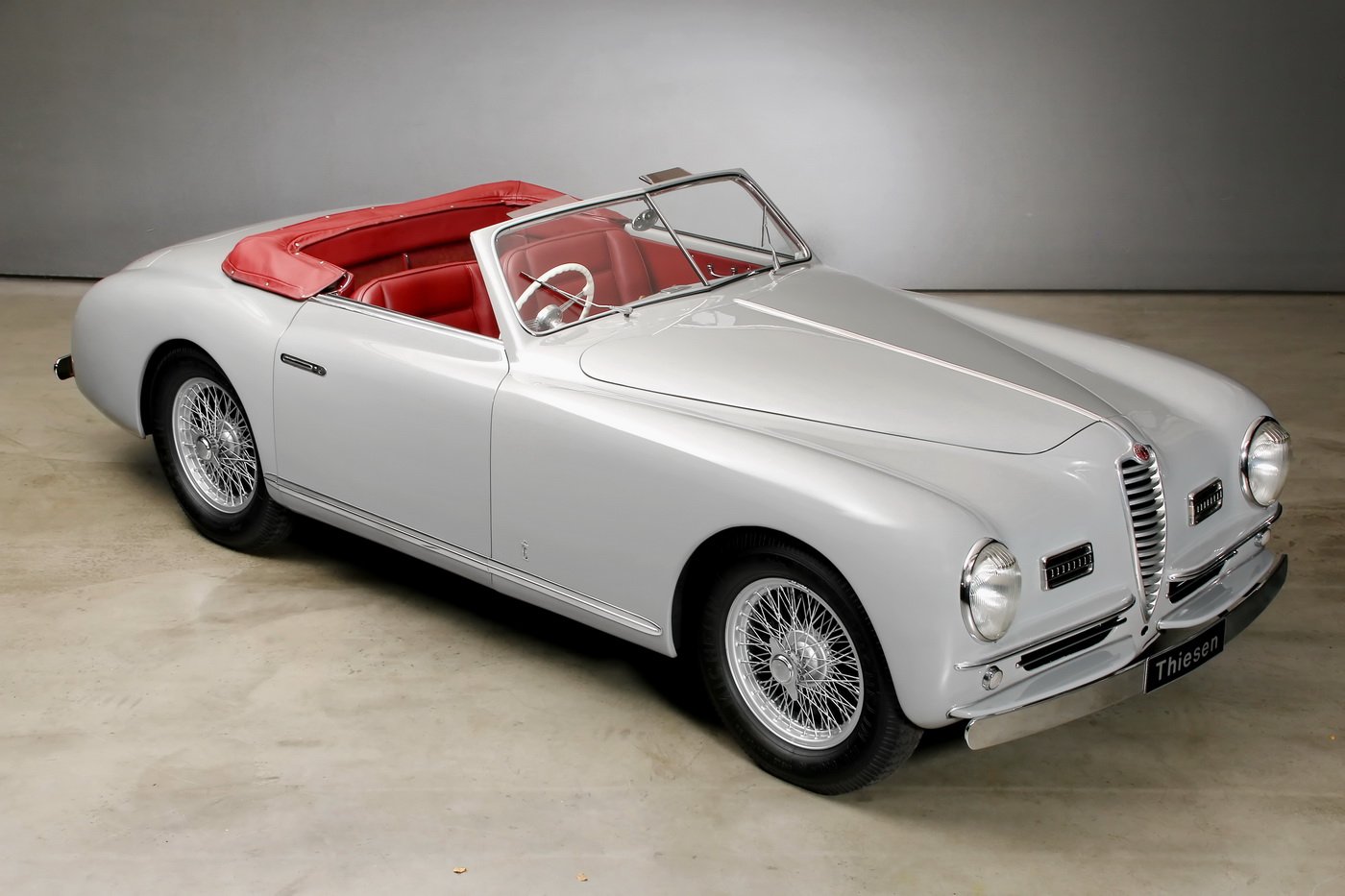 1949 Alfa Romeo 6C - 2500 SS Pininfarina Cabriolet, foto 3