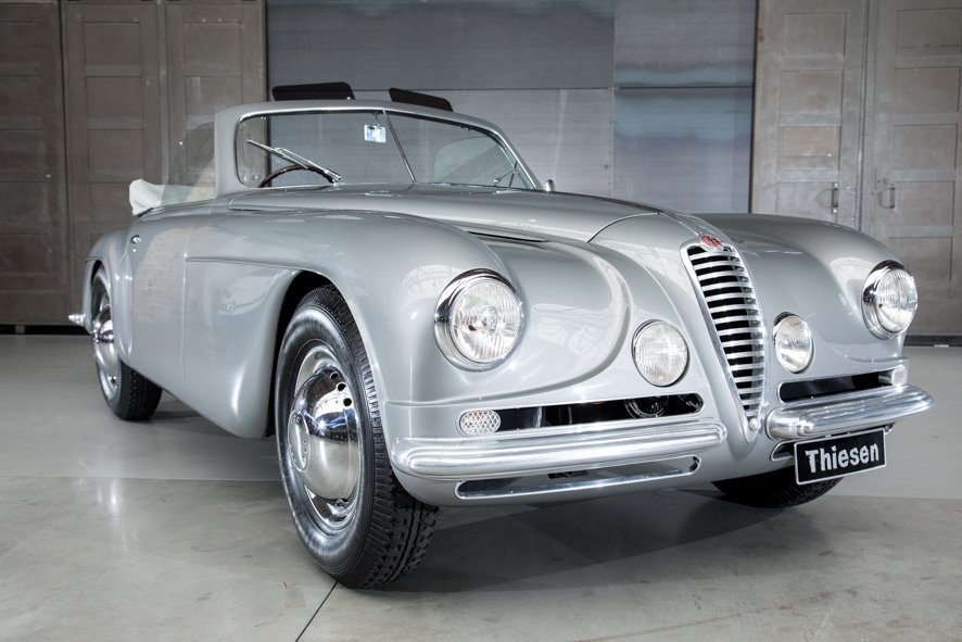 1951 Alfa Romeo 6C - 2500 SS Villa d`Este Spider, foto 3